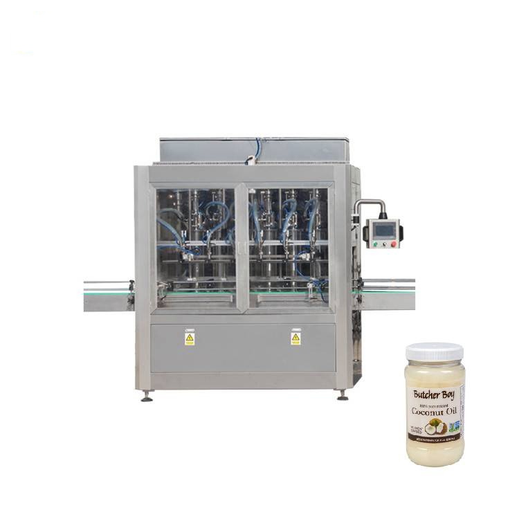 PLC制御8ノズルガラスジャム瓶充填機